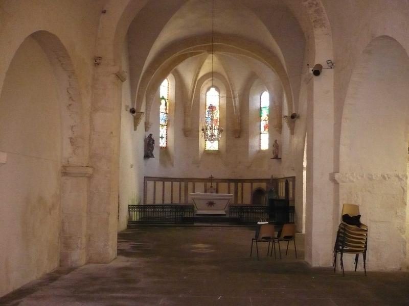 Église Notre-Dame de la Rivière : vue du choeur