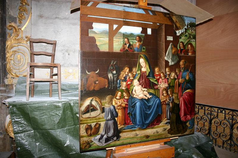 tableau : Nativité (la), vue générale