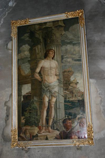 tableau (copie) : saint Sébastien, vue générale