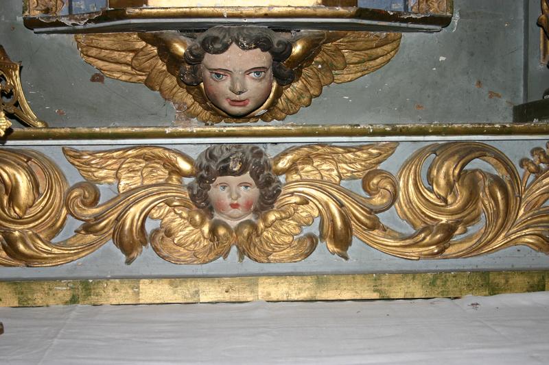 retable, détail