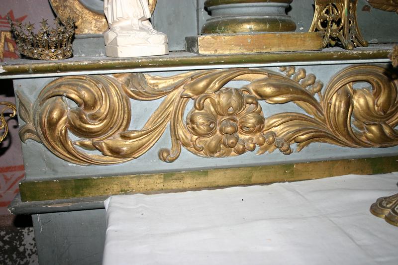 retable, détail