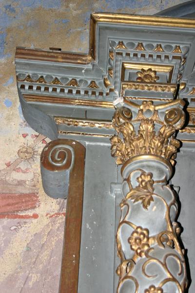 retable, détail