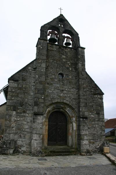 façade occidentale, vue générale