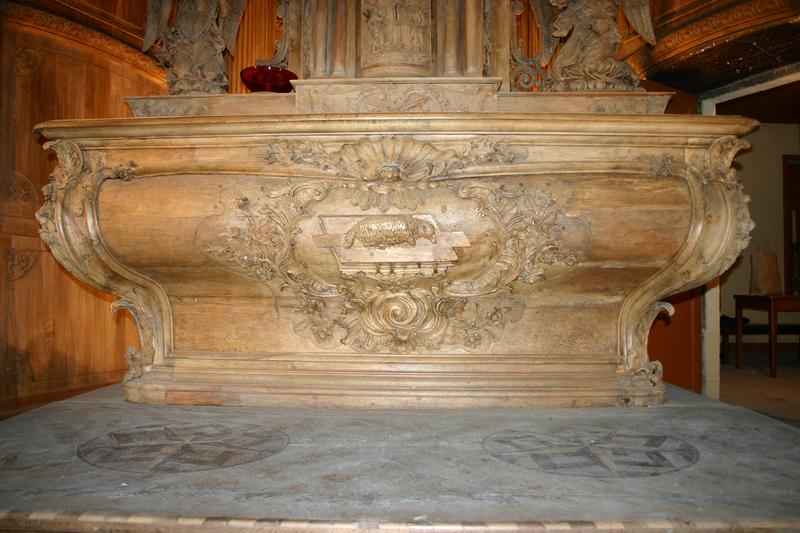 maître-autel, vue générale de l'autel