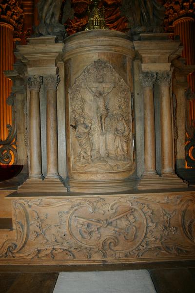 maître-autel, détail du tabernacle