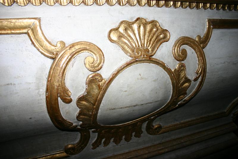 armoire de sacristie, détail