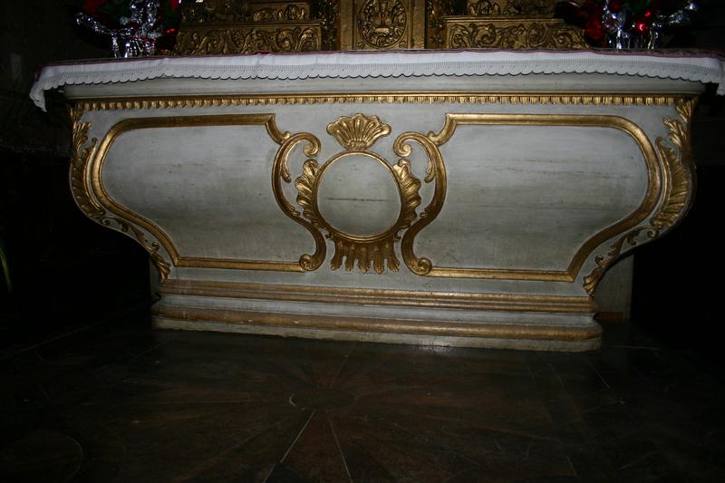 autel (maître-autel), vue générale