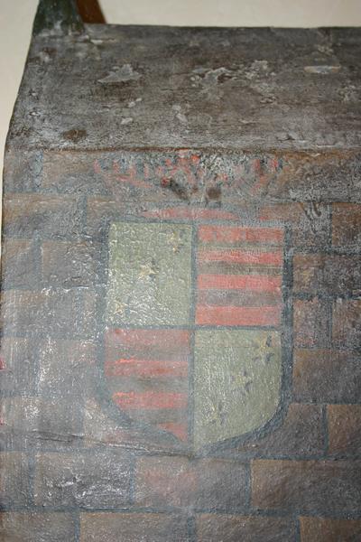 châsse, détail