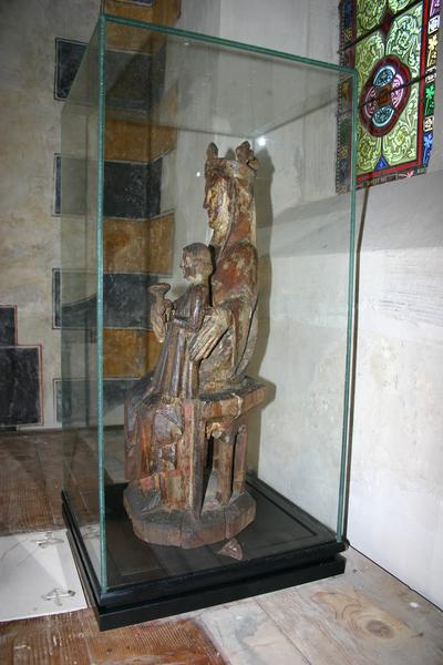 statue : Vierge à l'Enfant, vue générale