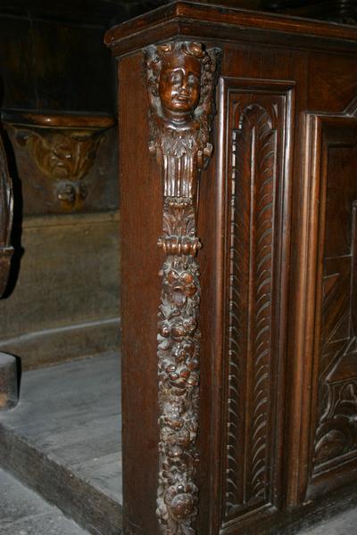 stalles, détail