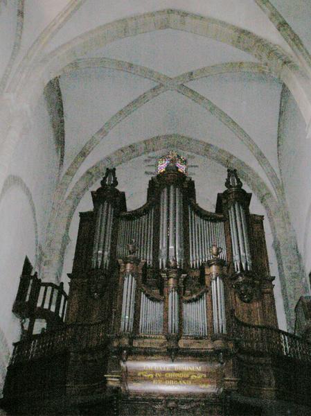 orgue de tribune, vue générale