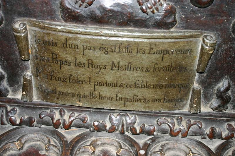 bas-relief : danse macabre (la), détail - © Ministère de la Culture (France), Conservation des antiquités et objets d'art du Puy-de-Dôme – Tous droits réservés