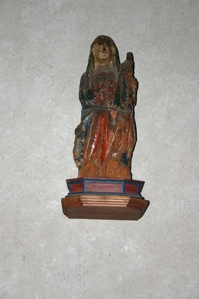 groupe sculpté : sainte Anne et la Vierge