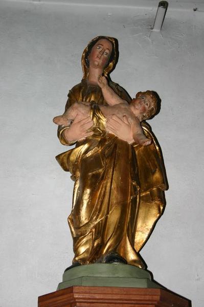 statue : Vierge à l'enfant