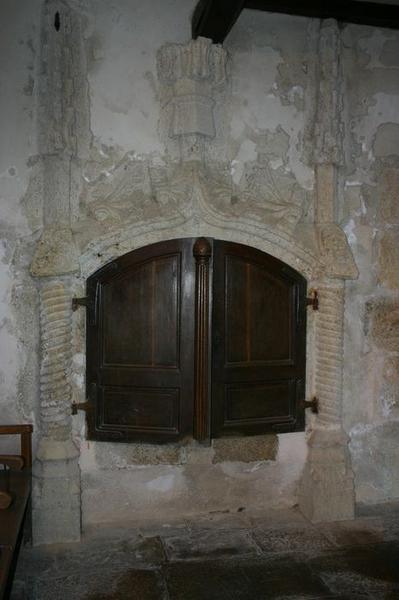 niche des fonts baptismaux, vue générale