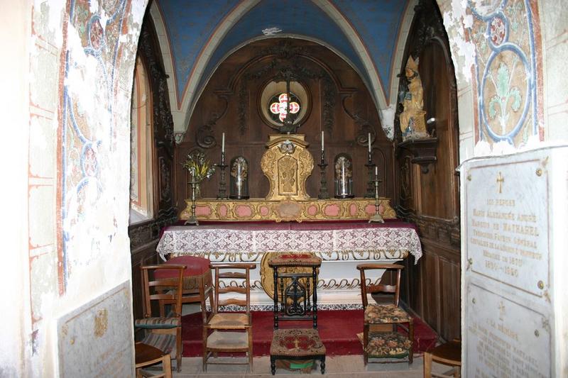 lambris de revêtement, vue générale - © Ministère de la Culture (France), Conservation des antiquités et objets d'art du Puy-de-Dôme – Tous droits réservés