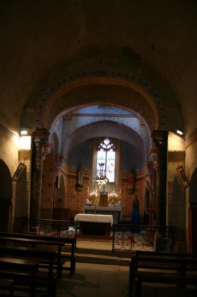 Église : vue générale du choeur