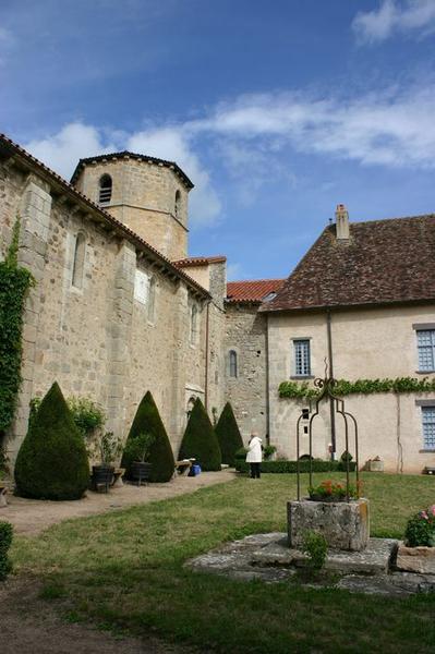 élévation sud de l'église, vue partielle