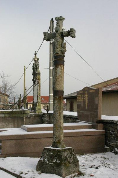 croix de cimetière, vue générale