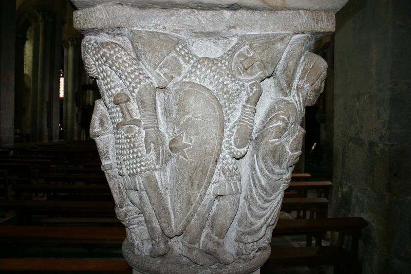 chapiteau : saintes femmes au tombeau (les), vue générale