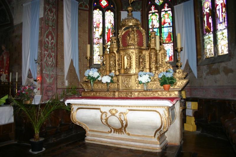 tabernacle, exposition, vue générale - © Ministère de la Culture (France), Conservation des antiquités et objets d'art du Puy-de-Dôme – Tous droits réservés