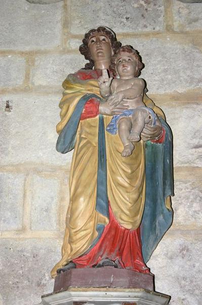 statue : Vierge à l'enfant