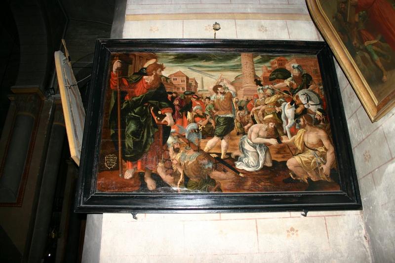 tableau : Martyre de saint Jacques (le), vue générale