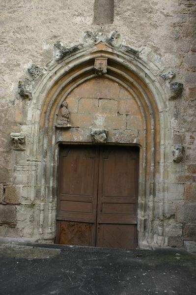 porche sud, vue générale