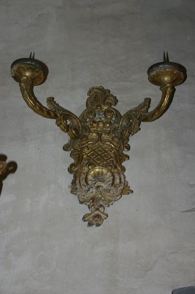 lampe d'église (applique de lumière), vue générale