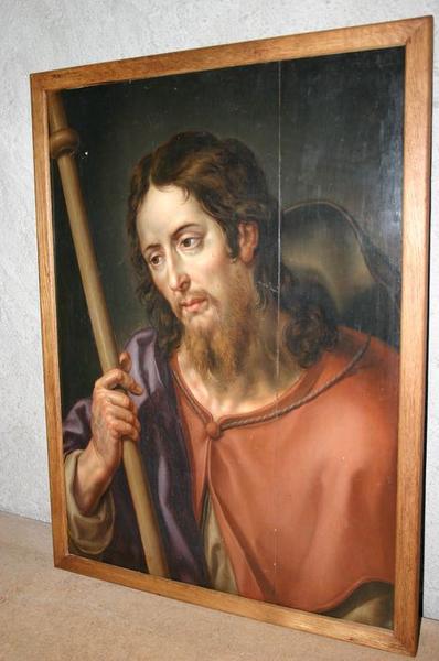 tableau (panneau peint) : saint Jacques le Majeur, vue générale