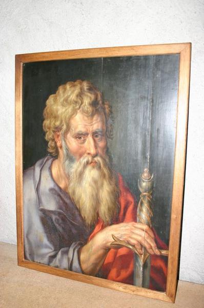 tableau (panneau peint) : saint Jacques le Mineur, vue générale