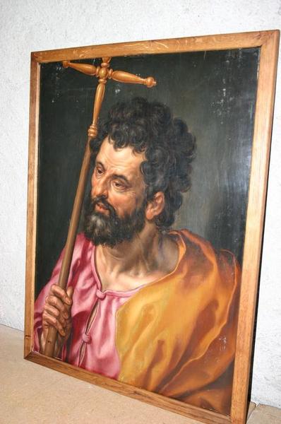 tableau (panneau peint) : saint Philippe, vue générale