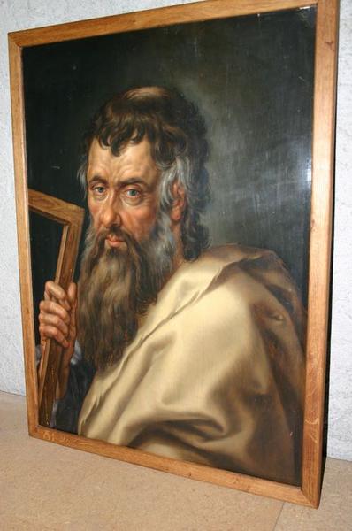 tableau (panneau peint) : saint Matthias, vue générale