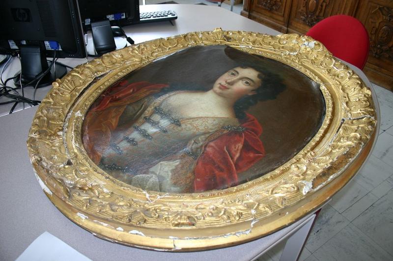 tableau : portait de madame Noël, vue générale