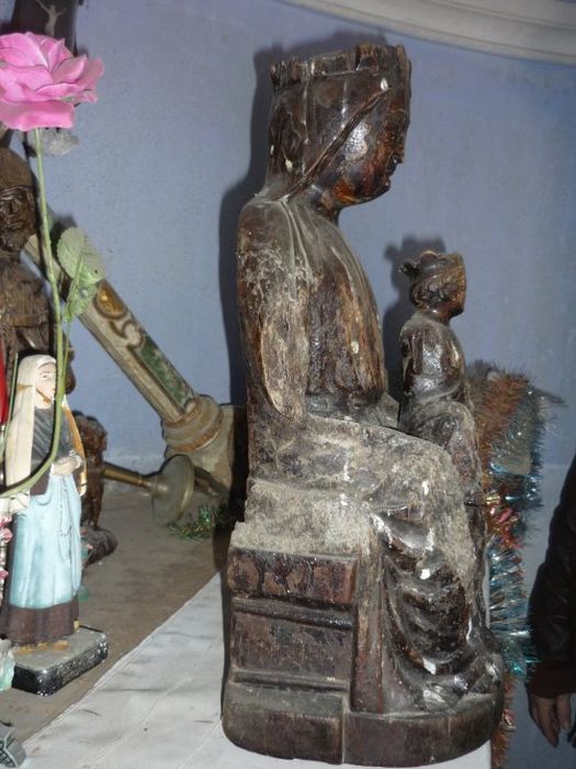 statue dite Notre-Dame-du-Bouchet : Vierge à l'Enfant assise