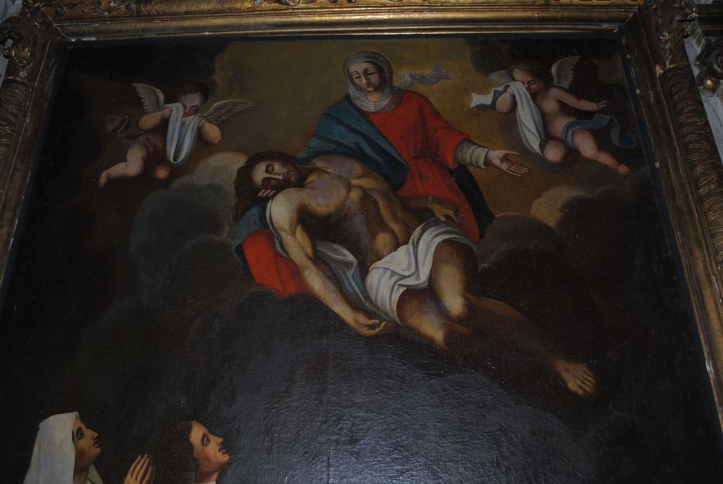 tableau du retable latéral de la Bonne-Mort - © Ministère de la Culture (France), Conservation des antiquités et des objets d’art des Hautes-Pyrénées, tous droits réservés