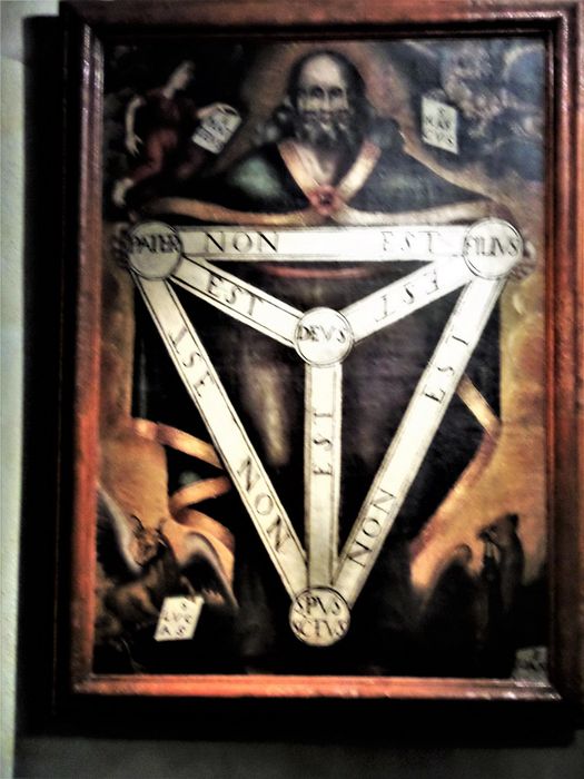 tableau : Trinité (la) - © Ministère de la Culture (France), Conservation des antiquités et des objets d’art des Hautes-Pyrénées, tous droits réservés