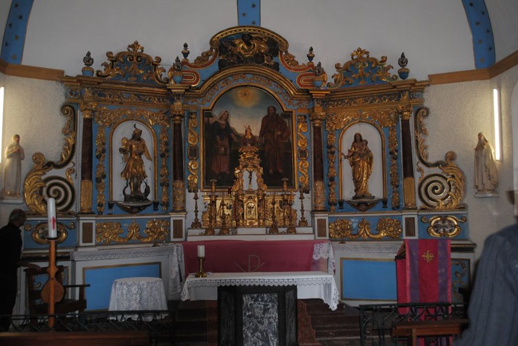 retable, tabernacle du maître-autel