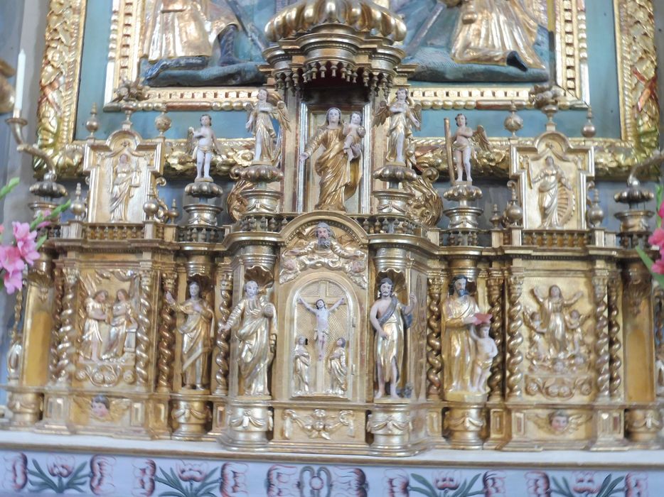 tabernacle, dais d'autel, devant d'autel