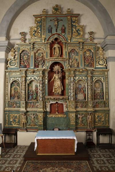 retable du Rosaire, vue générale