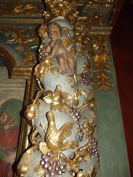 retable du Rosaire, détail