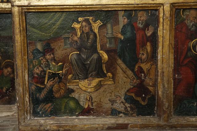 retable du Rosaire, détail