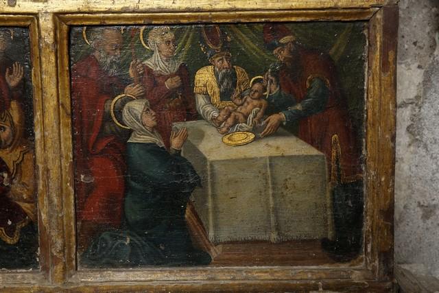 retable du Rosaire, détail