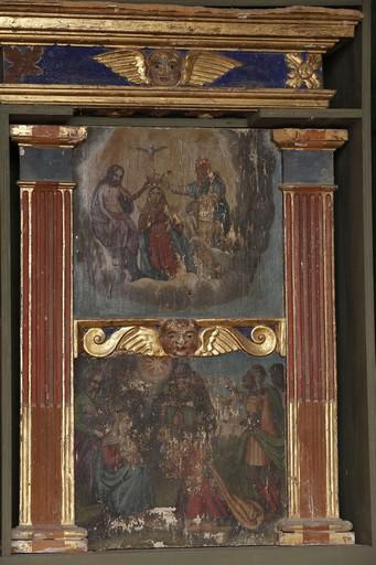 retable du Rosaire ou de sainte Eugénie, détail