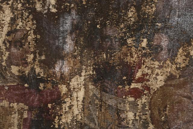 retable du Rosaire ou de sainte Eugénie, détail