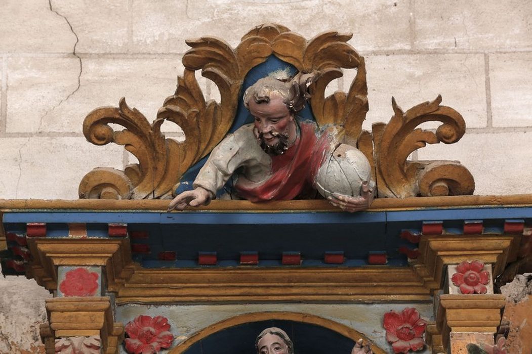 retable Saint-André, détail