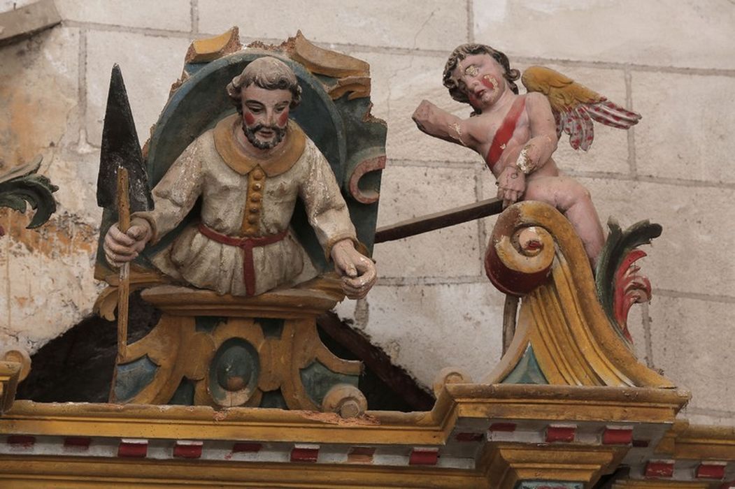 retable Saint-André, détail