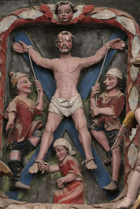 retable Saint-André, détail