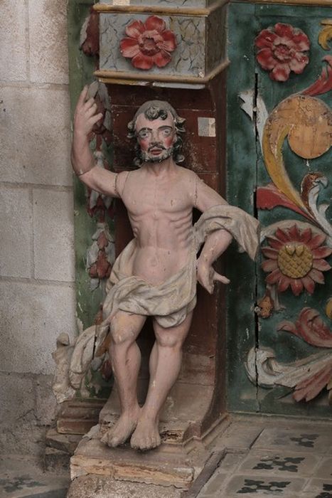 retable Saint-André, détail