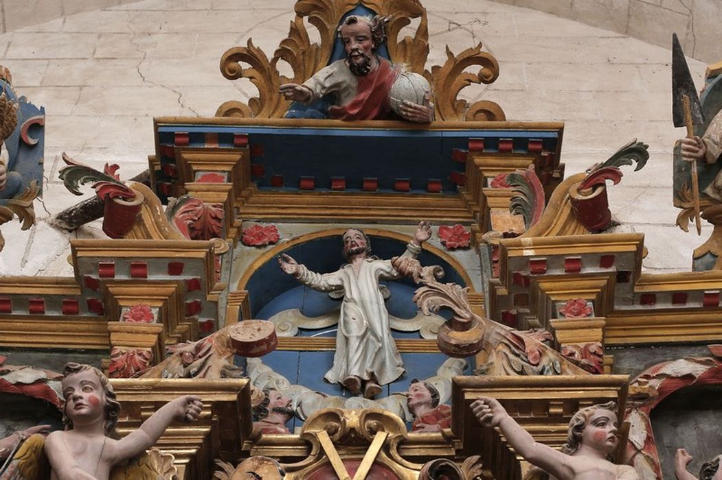 retable Saint-André, détail